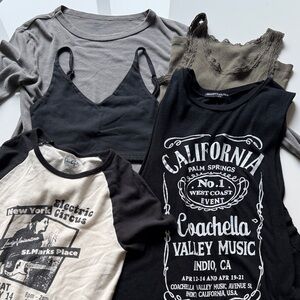 Brandy Melville FIVE piece BUNDLE